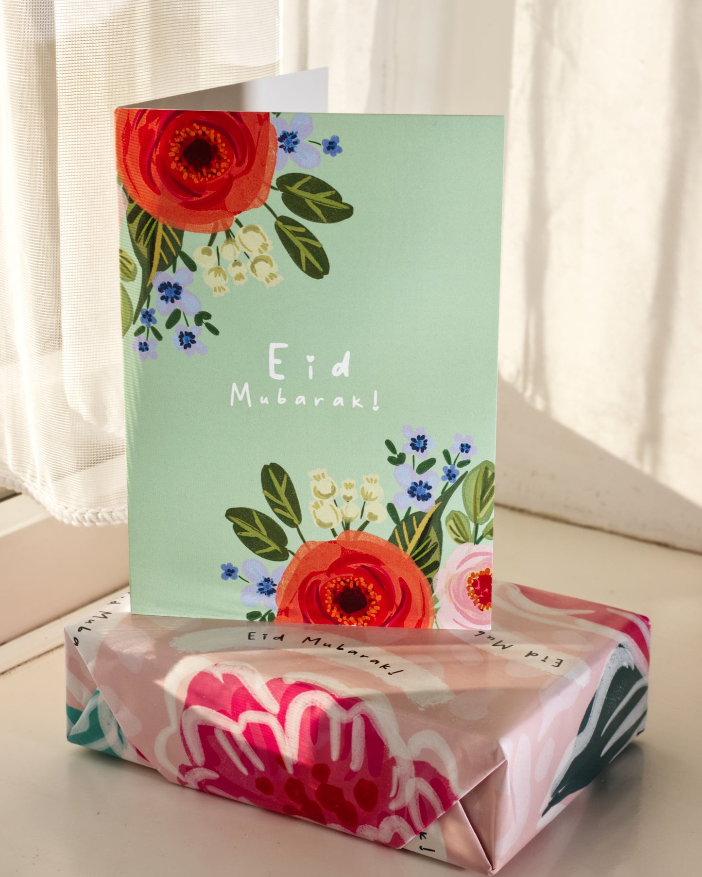 Eid Cards Floral - 5 Pack