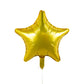 Pastel Star Foil Balloons - Pack of 3