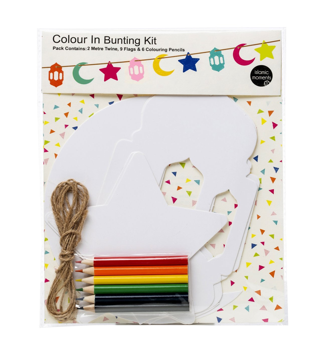 Colour In Bunting Kit - Anafiya Gifts