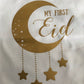 My First Eid Baby Vest - Gold Crescent - Anafiya Gifts