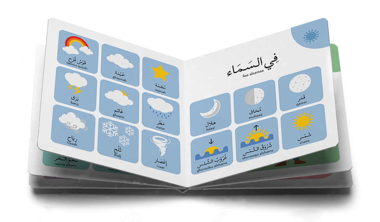 Learning My First Arabic Words - Anafiya Gifts
