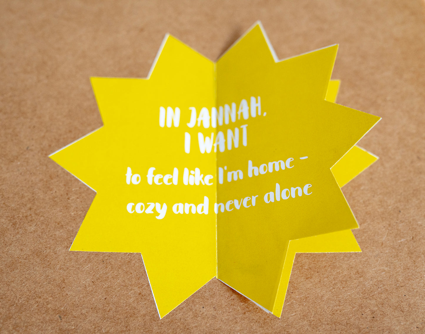 Jannah Journal - 'In Jannah I want...'