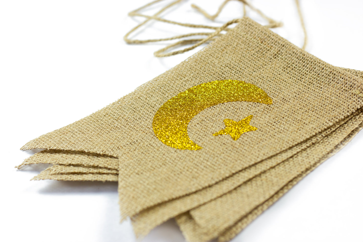 Eid Mubarak Jute Banner - Anafiya Gifts