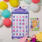 Ramadan Wall Calendar - Purple Lantern