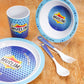 Little Muslim Melamine Dinner Set - Kids Islamic Tableware