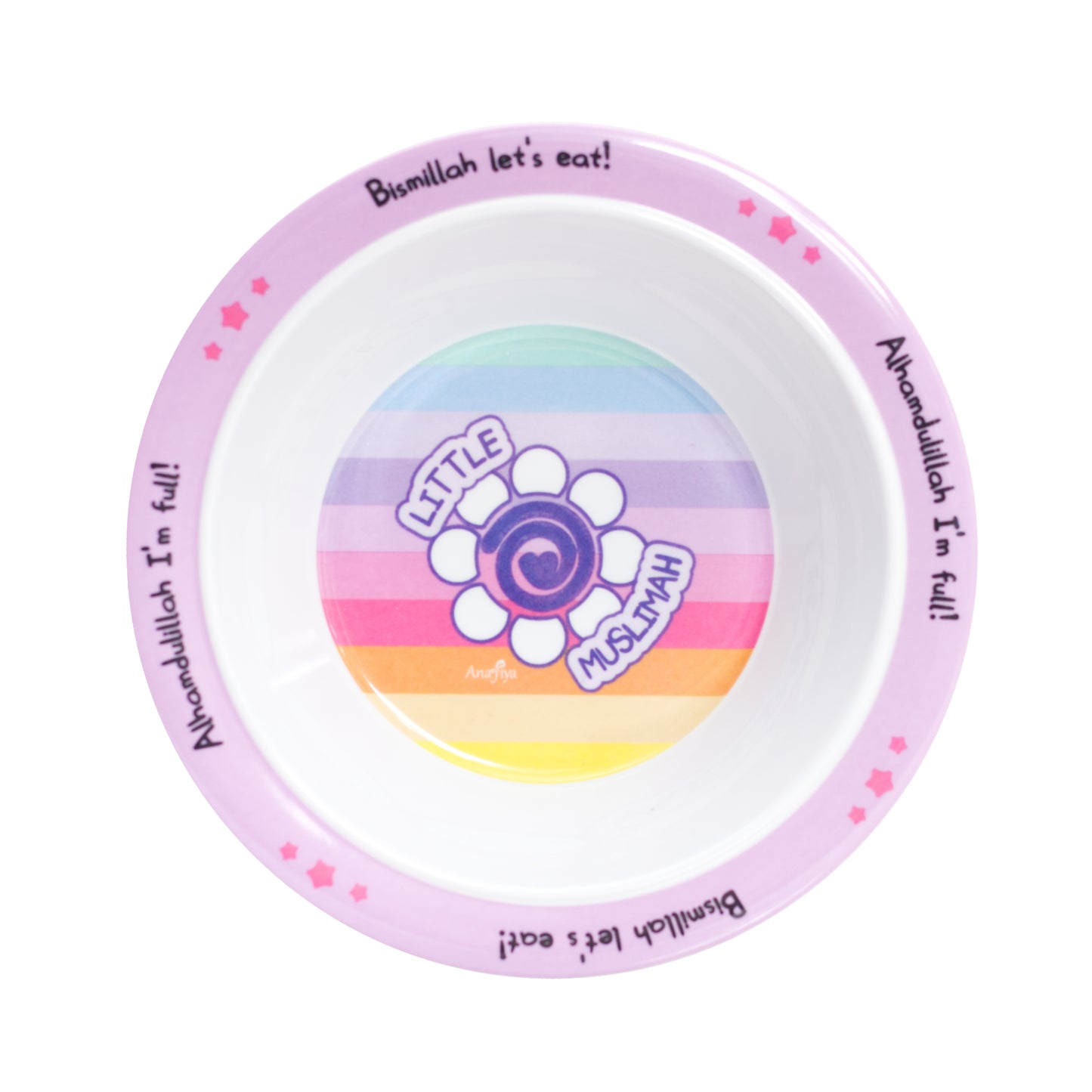 Little Muslimah Melamine Dinner Set - Islamic Tableware