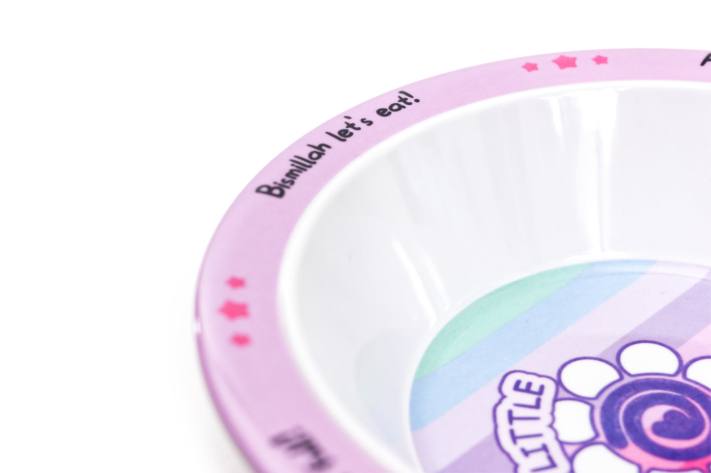 Little Muslimah Melamine Dinner Set - Islamic Tableware