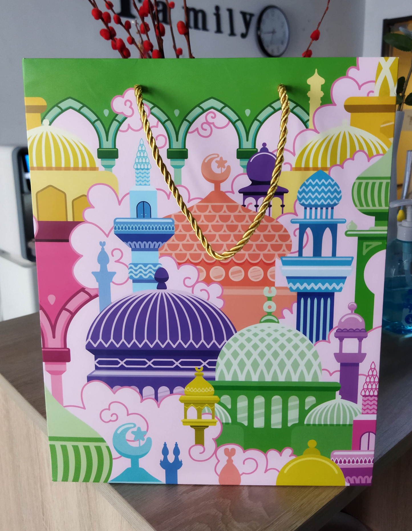 Mosque Montage Gift Bag