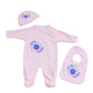 Little Muslimah Baby Onesie - 3pc Set