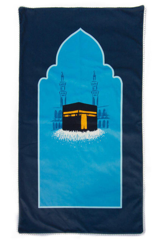 Blue Kaba Prayer Mat - Anafiya Gifts