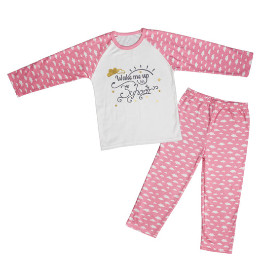 Wake Me Up For Suhoor Ramadan Pyjamas - Pink