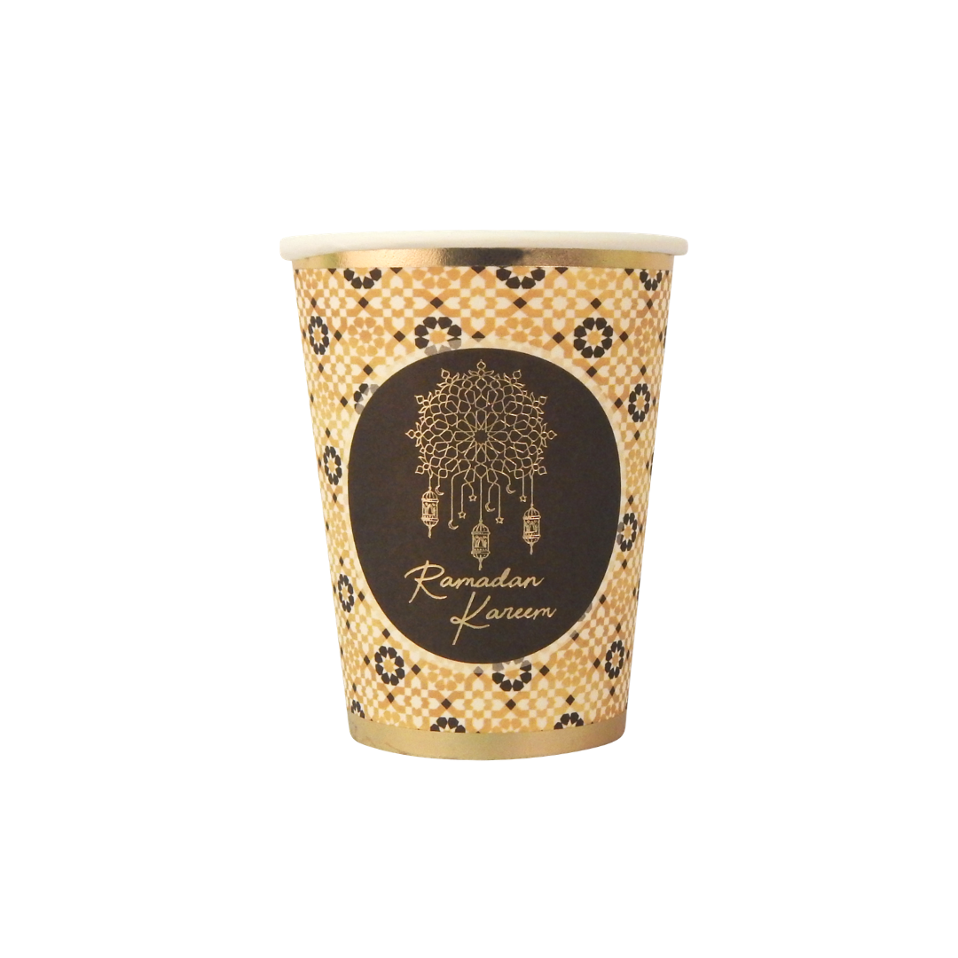 Ramadan Kareem Cups - Black and Gold