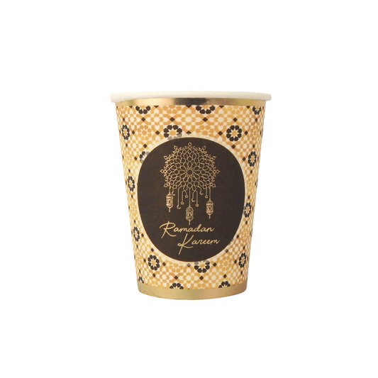 Ramadan Kareem Cups - Black and Gold