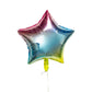Rainbow Star Foil Balloons - Pack of 3