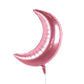 Crescent Moon Foil Balloons - Pack of 3