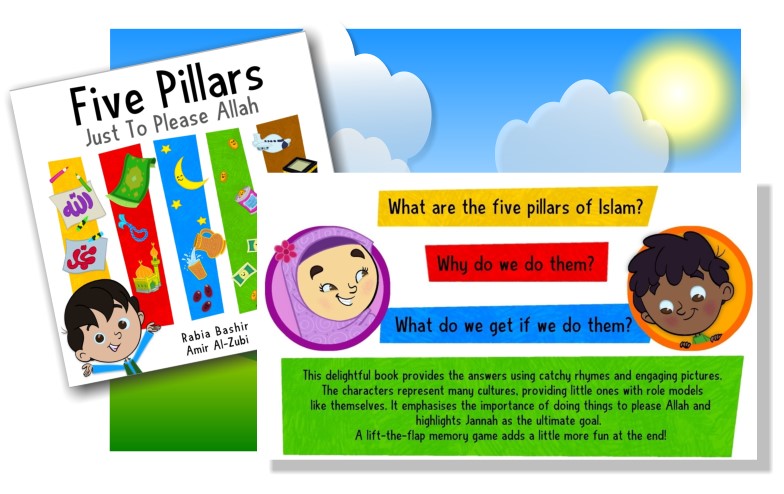 Five Pillars - Just To Please Allah - Anafiya Gifts