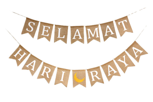 Selamat Hari Raya Jute Banner