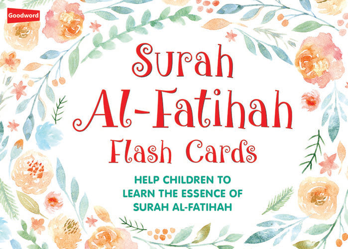 Surah Al-Fatihah Flash Cards - Anafiya Gifts