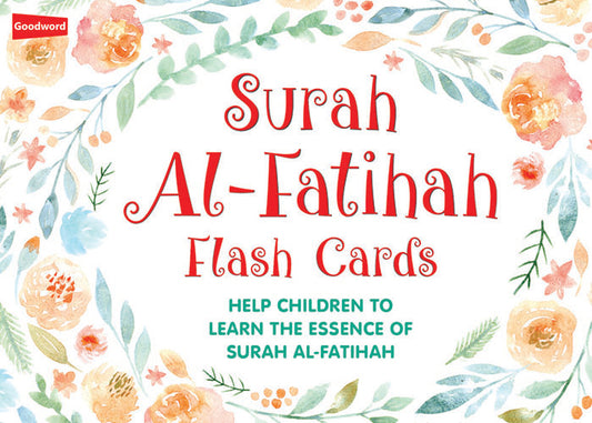Surah Al-Fatihah Flash Cards - Anafiya Gifts